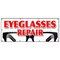 Signmission EYEGLASS REPAIR BANNER SIGN optometrist eye exam dr doctor examination B-96 Eyeglass Repair - alternate 1
